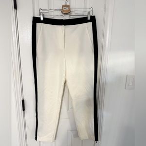 Tibi | Black and White Paneled Trouser | 12